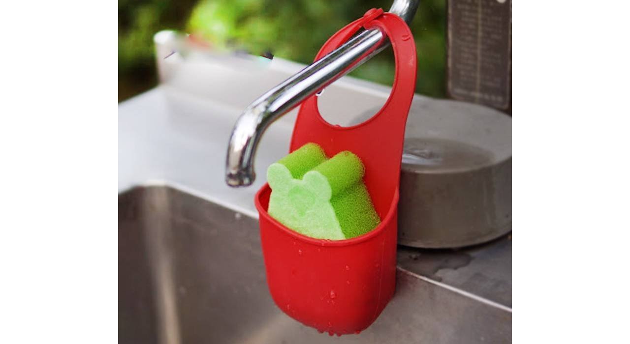AquaGuard Silicone Sink Drain Holder
