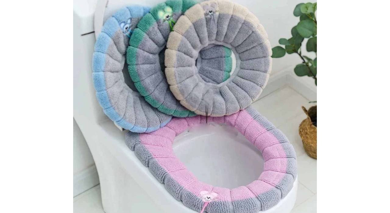 Soft Comfort Toilet Seat Cover Mat