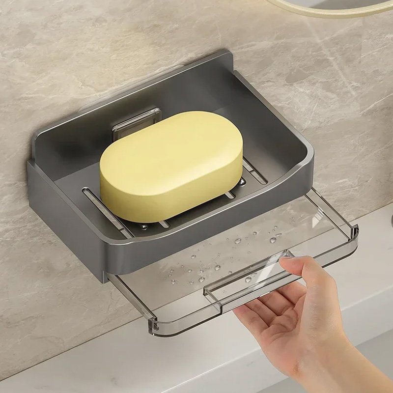AquaDrain Wall-Mounted Soap Holder